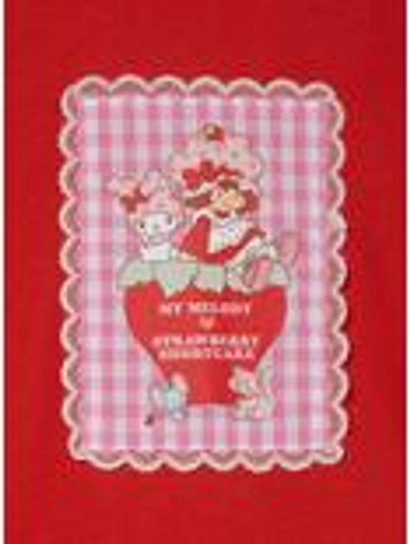 Strawberry Shortcake x Sanrio My Melody & Gingham Patch Women's T-Shirt - BoxLunch Exclusive