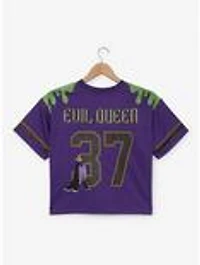 Disney Snow White and the Seven Dwarfs Evil Queen Women's Cropped Football Jersey - BoxLunch Exclusive