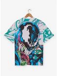 Marvel Venom Portrait Allover Print T-Shirt - BoxLunch Exclusive