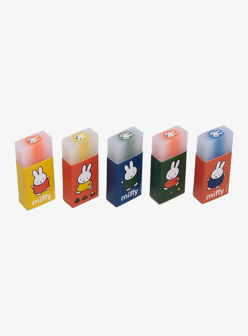 Miffy Block Eraser Set