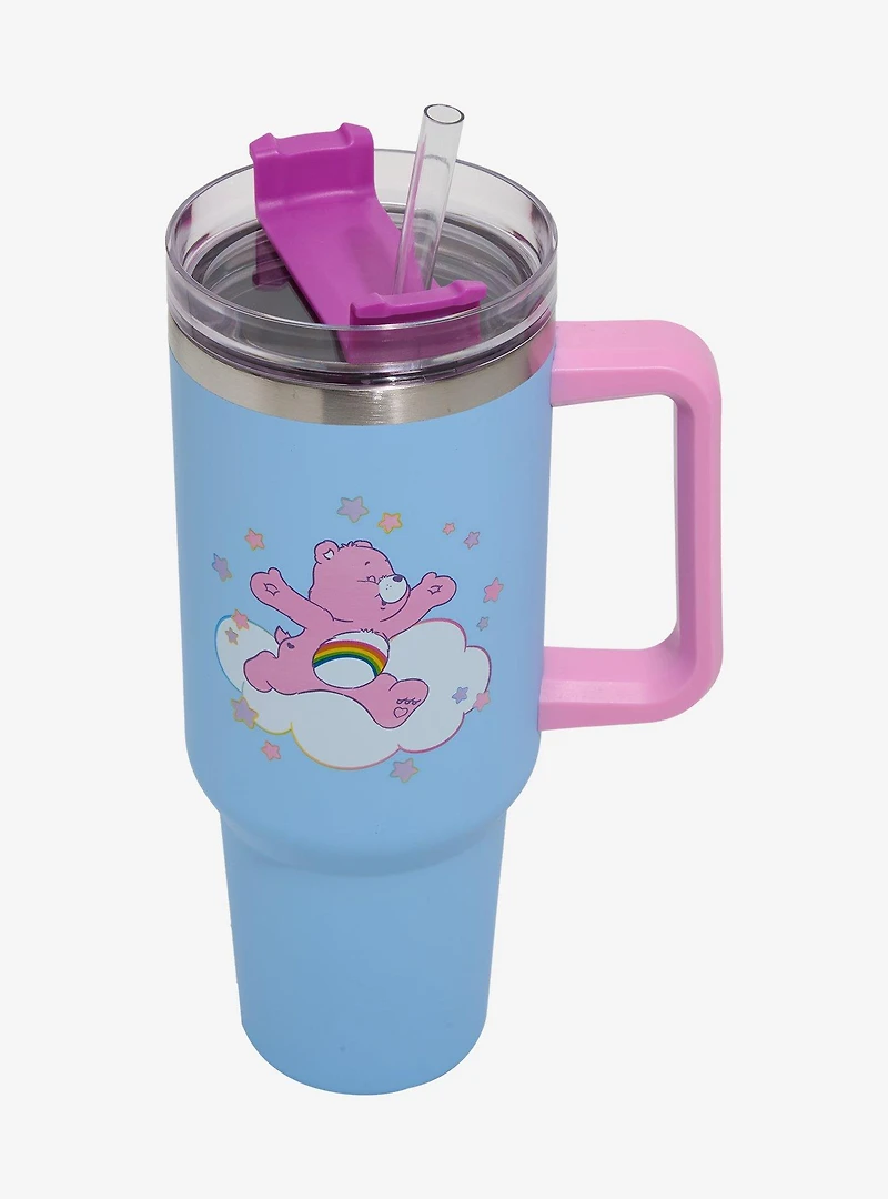 Care Bears Cheer Bear Straw Tumbler with Handle
