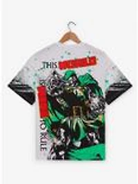 Marvel Doctor Doom Portrait T-Shirt - BoxLunch Exclusive