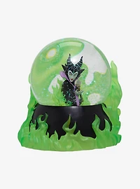 Disney Sleeping Beauty Maleficent Flames Snow Globe