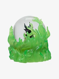 Disney Sleeping Beauty Maleficent Flames Snow Globe