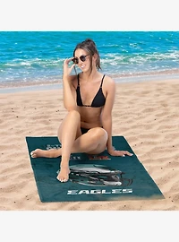 NFL 2025 Super Bowl LIX Philadelphia Eagles Multi Champ Unstoppable Beach Towel