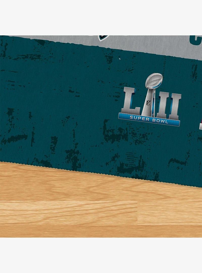 NFL 2025 Super Bowl LIX Philadelphia Eagles Multi Champ Tradition 36x62" Washable Rug