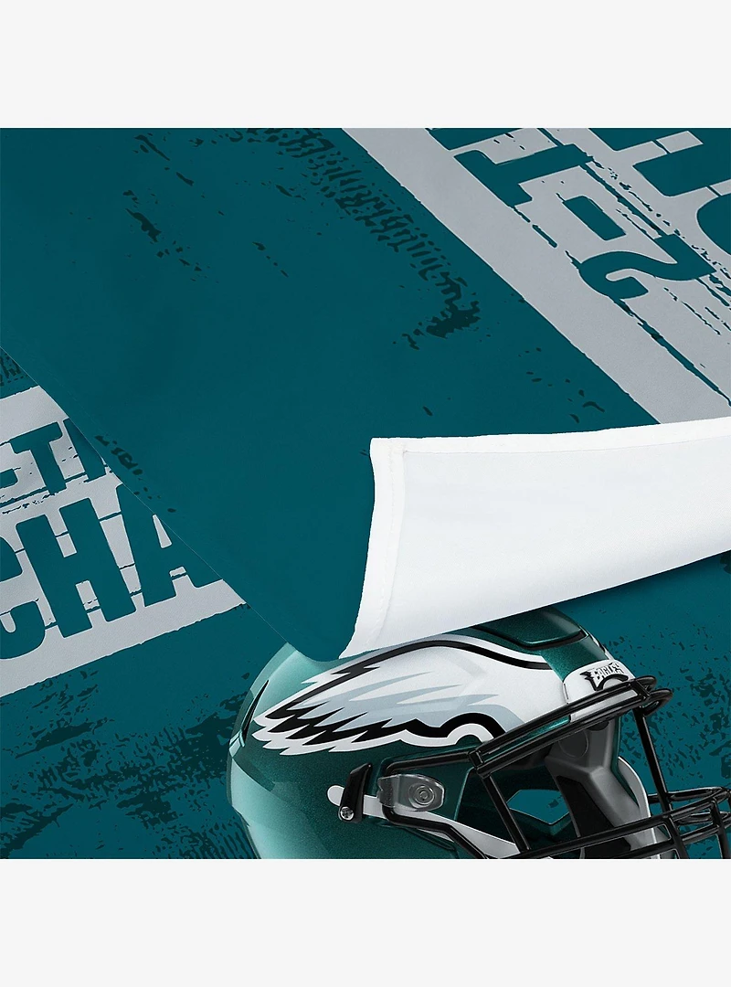NFL 2025 Super Bowl LIX Philadelphia Eagles Multi Champ Legends Wall Hanging