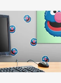 Sesame Street Grover Face Miscellaneous 100ct Sticker Pack