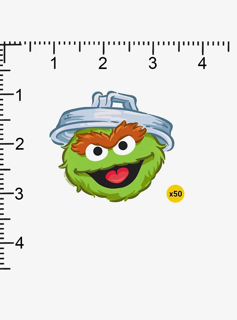 Sesame Street Oscar Miscellaneous 100ct Sticker Pack