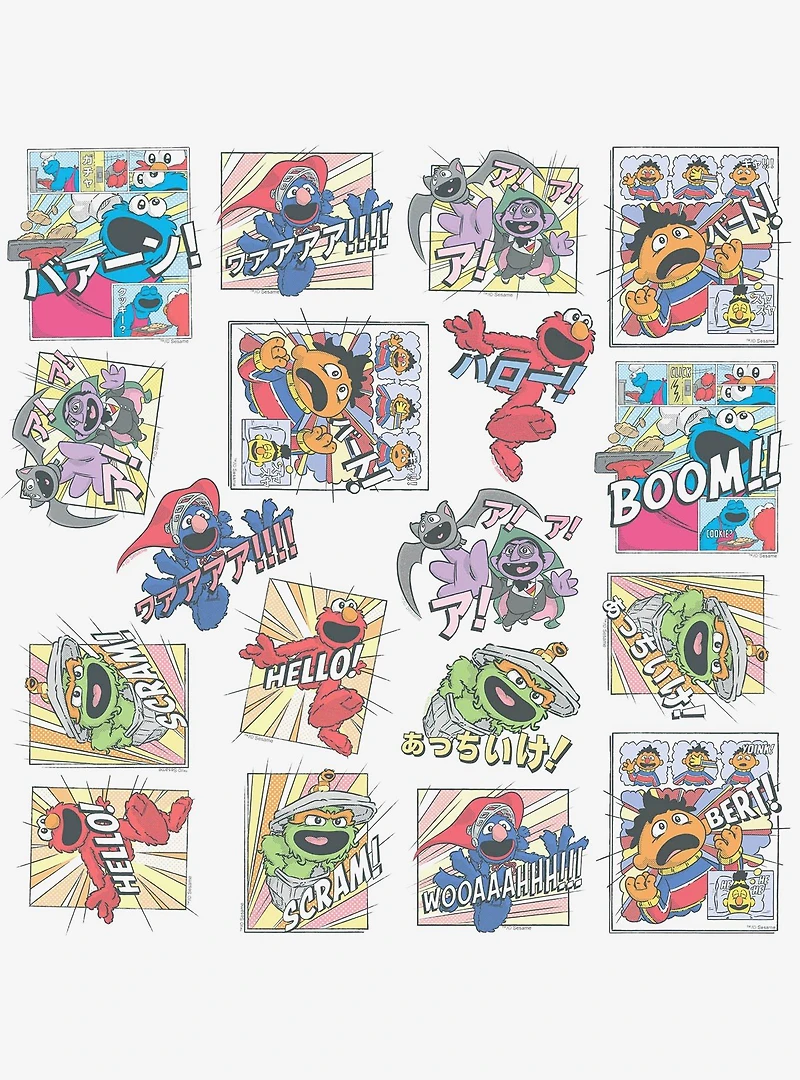 Sesame Street Miscellaneous 100ct Sticker Pack
