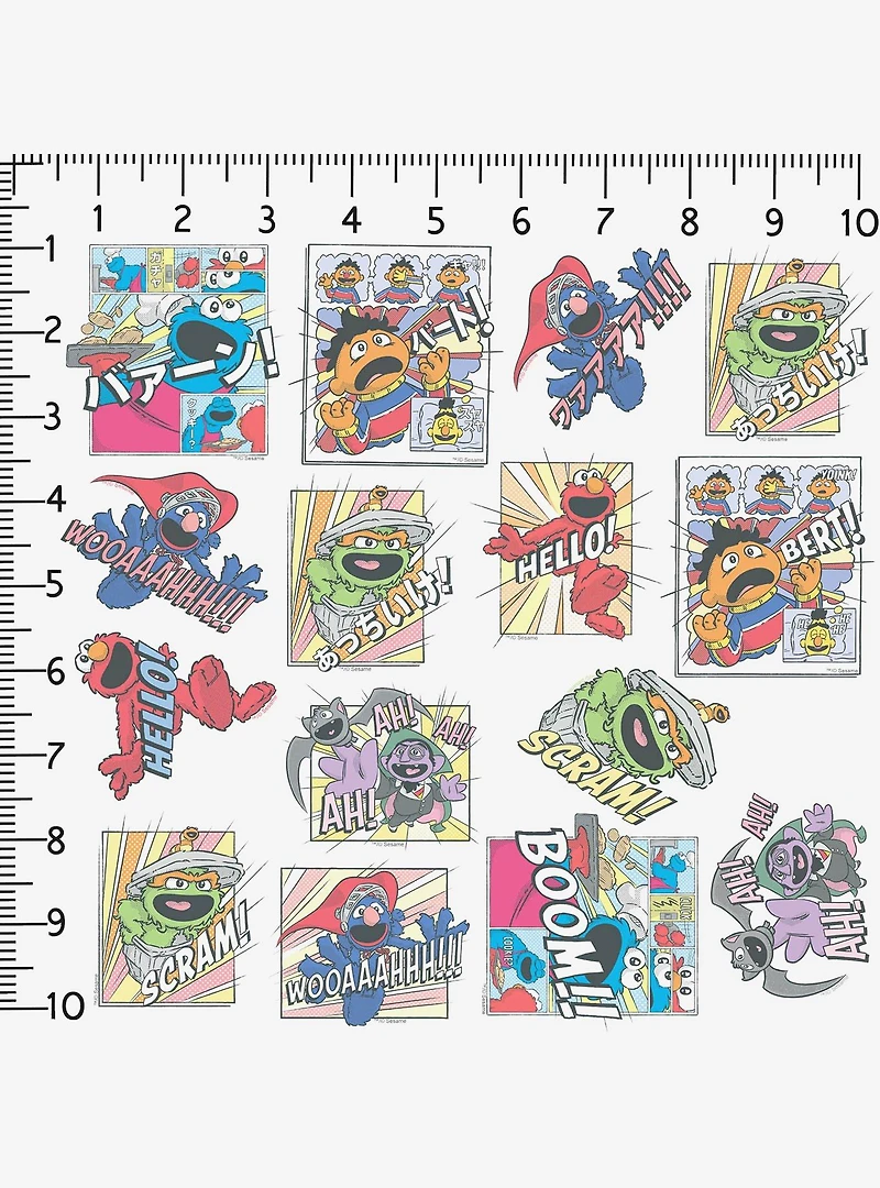 Sesame Street Miscellaneous 100ct Sticker Pack