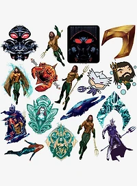 DC Comics Aquaman Movie Miscellaneous 100ct Sticker Pack