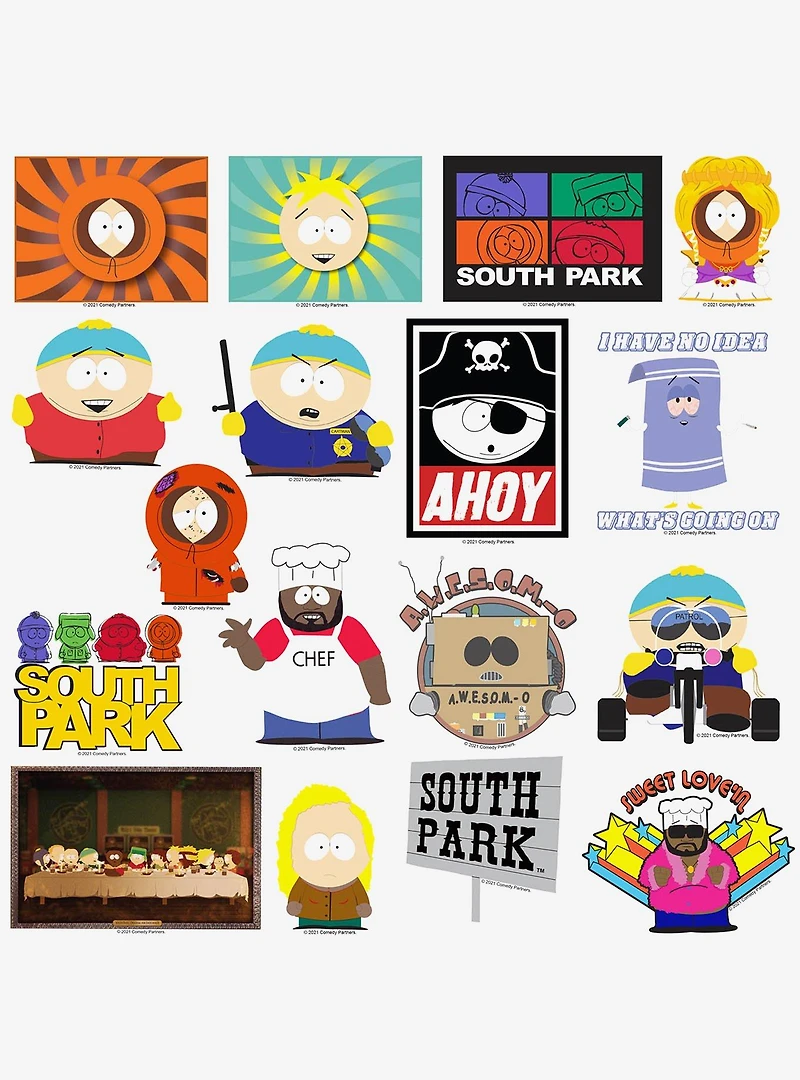South Park South Park Miscellaneous 100ct Sticker Pack