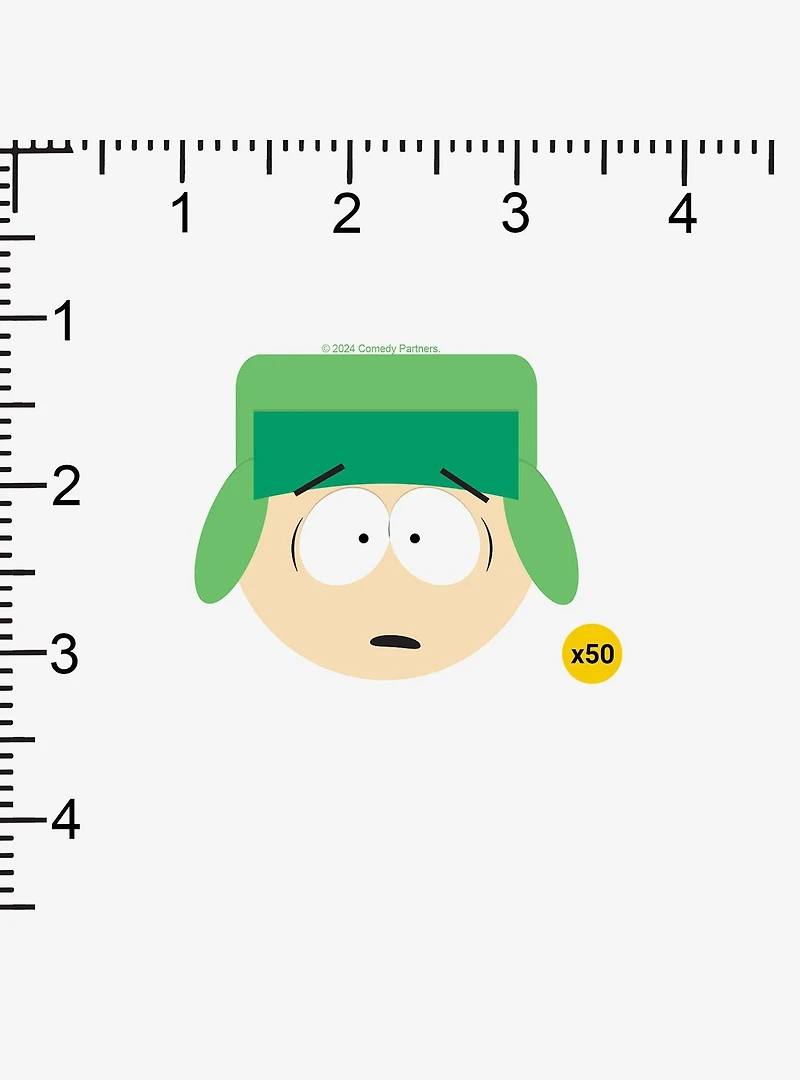 South Park Kyle Face Miscellaneous 100ct Sticker Pack