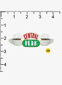 Friends Central Perk Logo Miscellaneous 100ct Sticker Pack