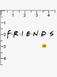 Friends Logo Miscellaneous 100ct Sticker Pack