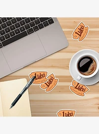 Gilmore Girls Luke's Diner Miscellaneous 100ct Sticker Pack