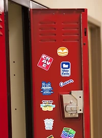 White Castle Miscellaneous 100ct Sticker Pack