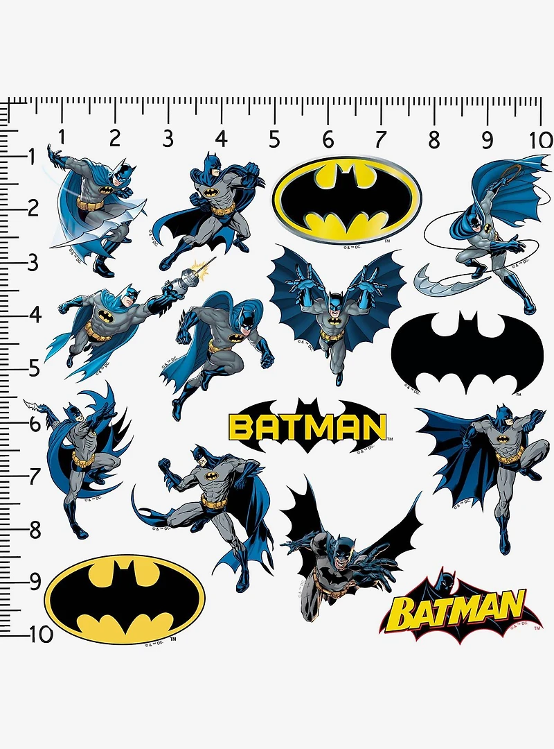DC Comics Batman Miscellaneous 100ct Sticker Pack