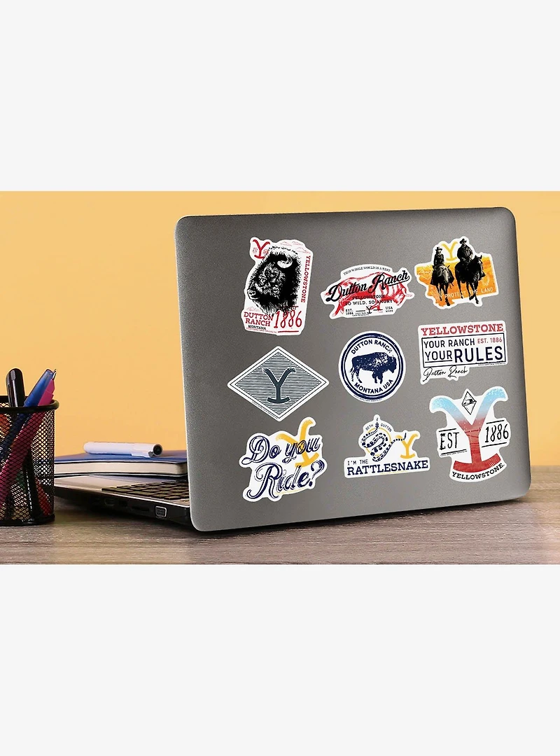 Yellowstone 2nd Variety Miscellaneous 100ct Sticker Pack