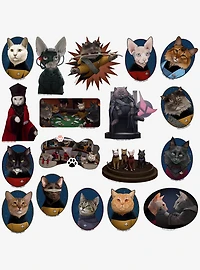 Star Trek: The Next Generation Cats Miscellaneous 100ct Sticker Pack