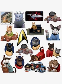 Star Trek: The Original Series Cats Miscellaneous 100ct Sticker Pack