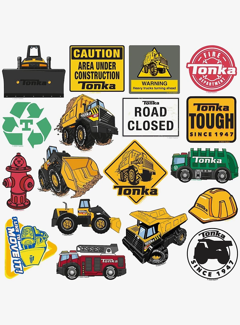 Tonka Miscellaneous 100ct Sticker Pack
