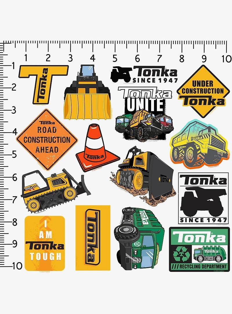 Tonka Miscellaneous 100ct Sticker Pack