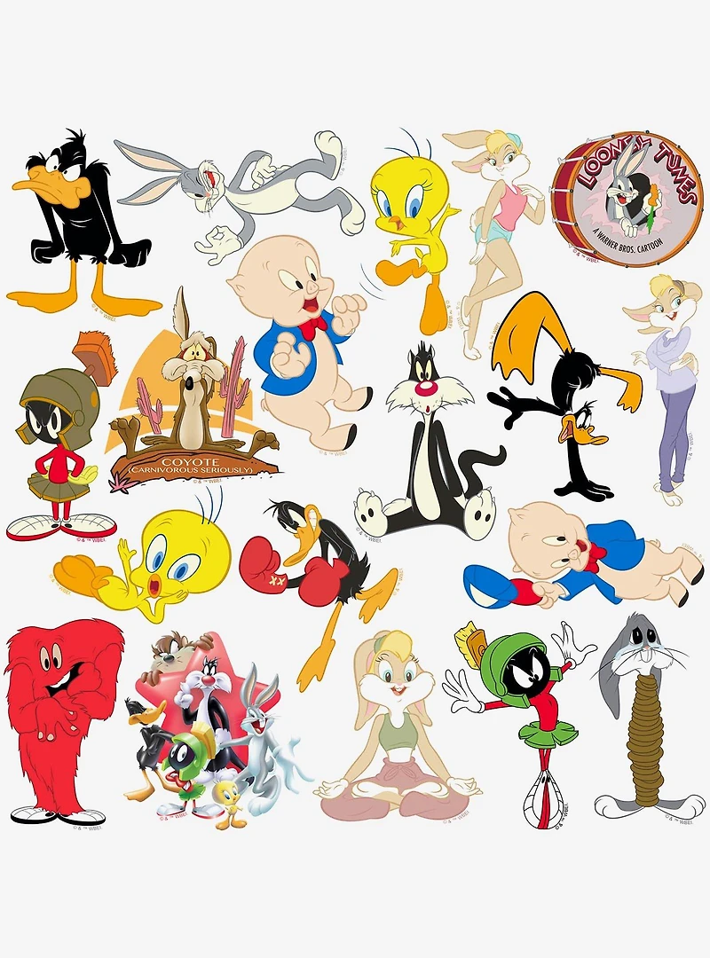 Looney Tunes Miscellaneous 100ct Sticker Pack