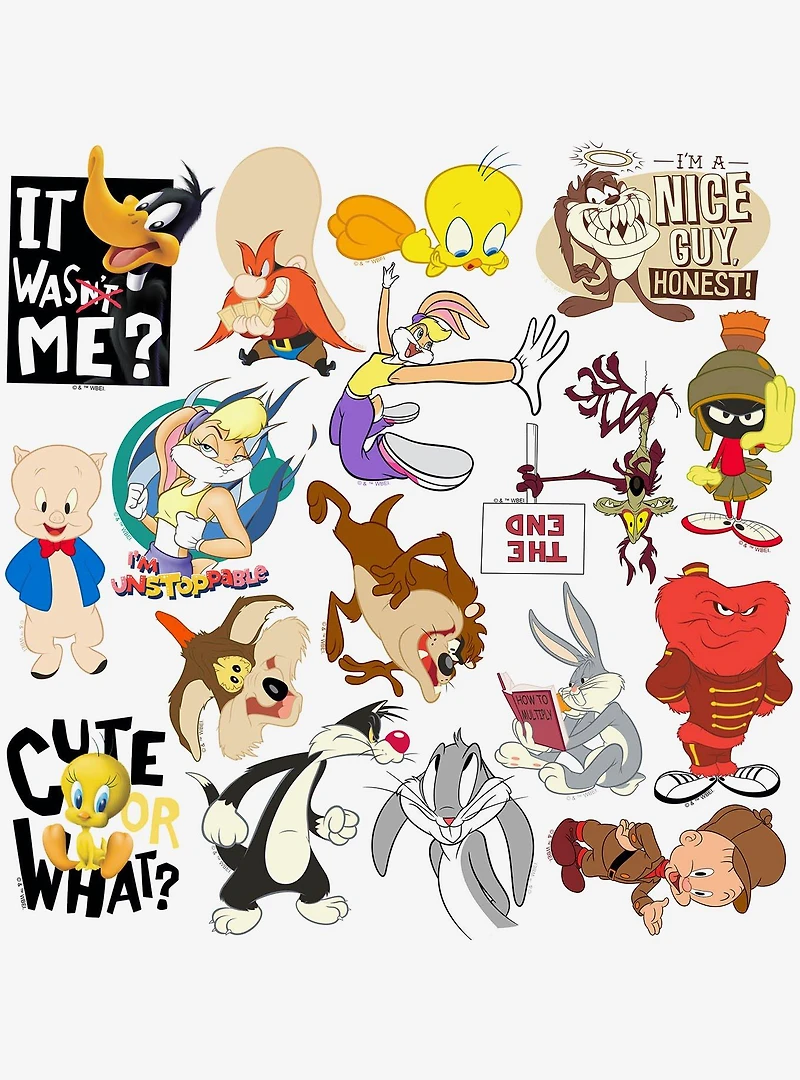 Looney Tunes Miscellaneous 100ct Sticker Pack