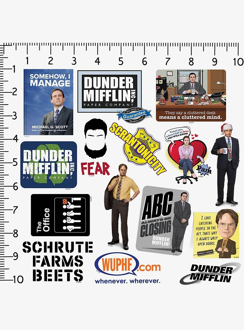 The Office Miscellaneous 100ct Sticker Pack