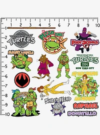 Teenage Mutant Ninja Turtles 2nd Variety Mix Miscellaneous 100ct Sticker Pack