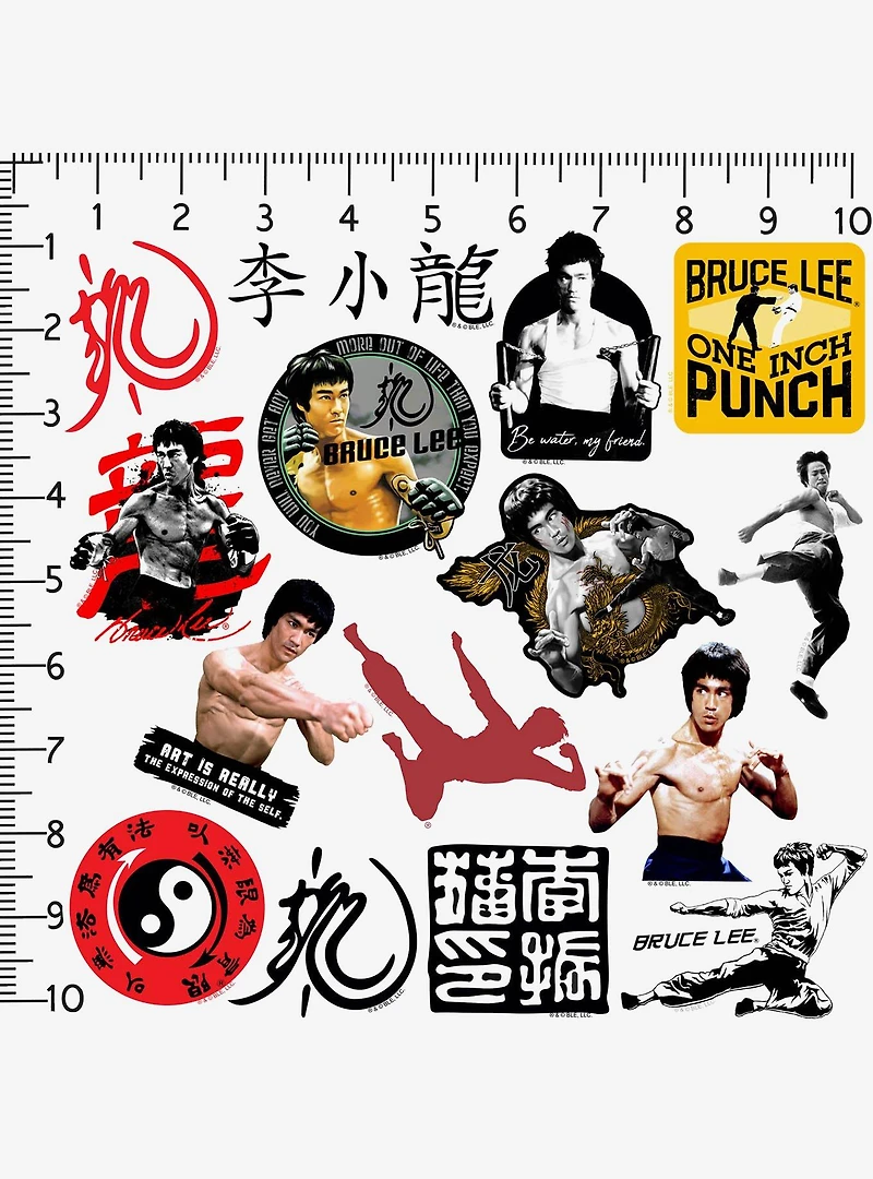 Bruce Lee Miscellaneous 100ct Sticker Pack