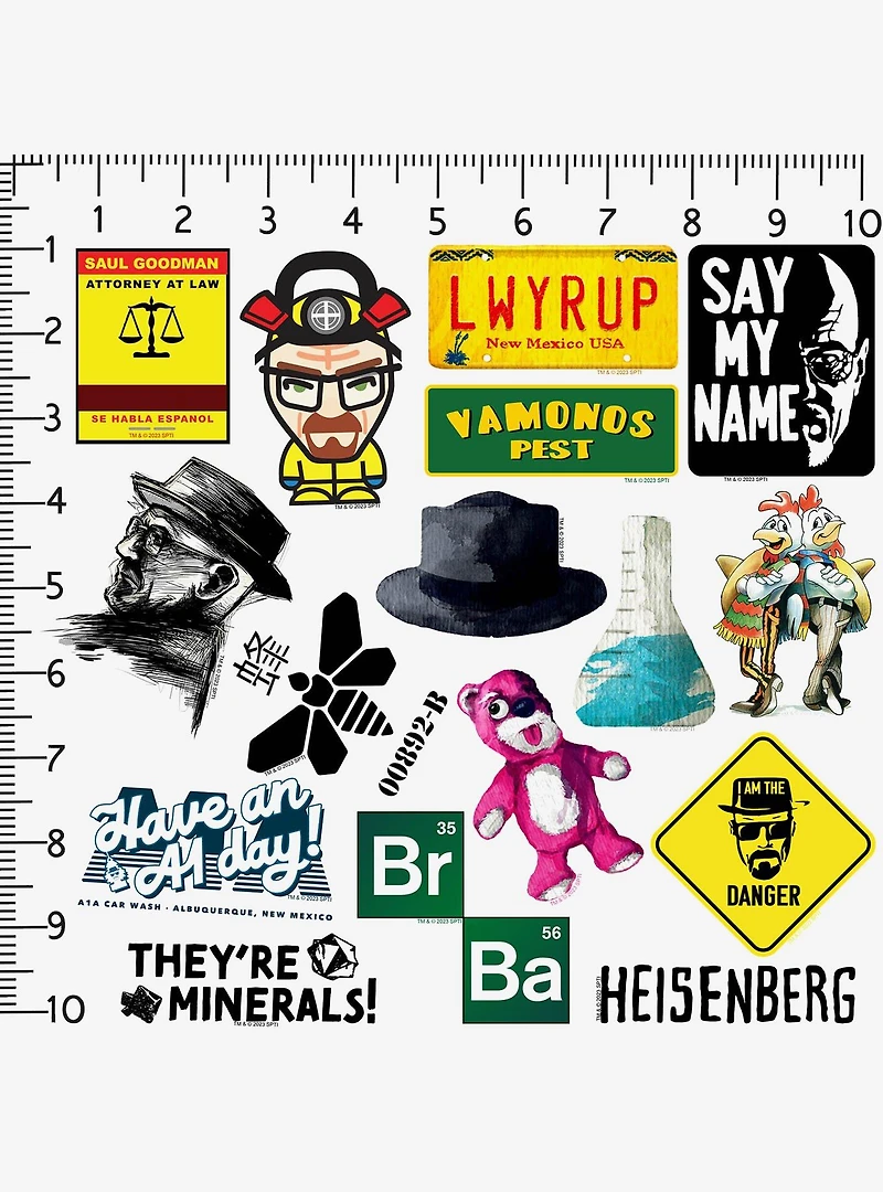 Breaking Bad Miscellaneous 100ct Sticker Pack