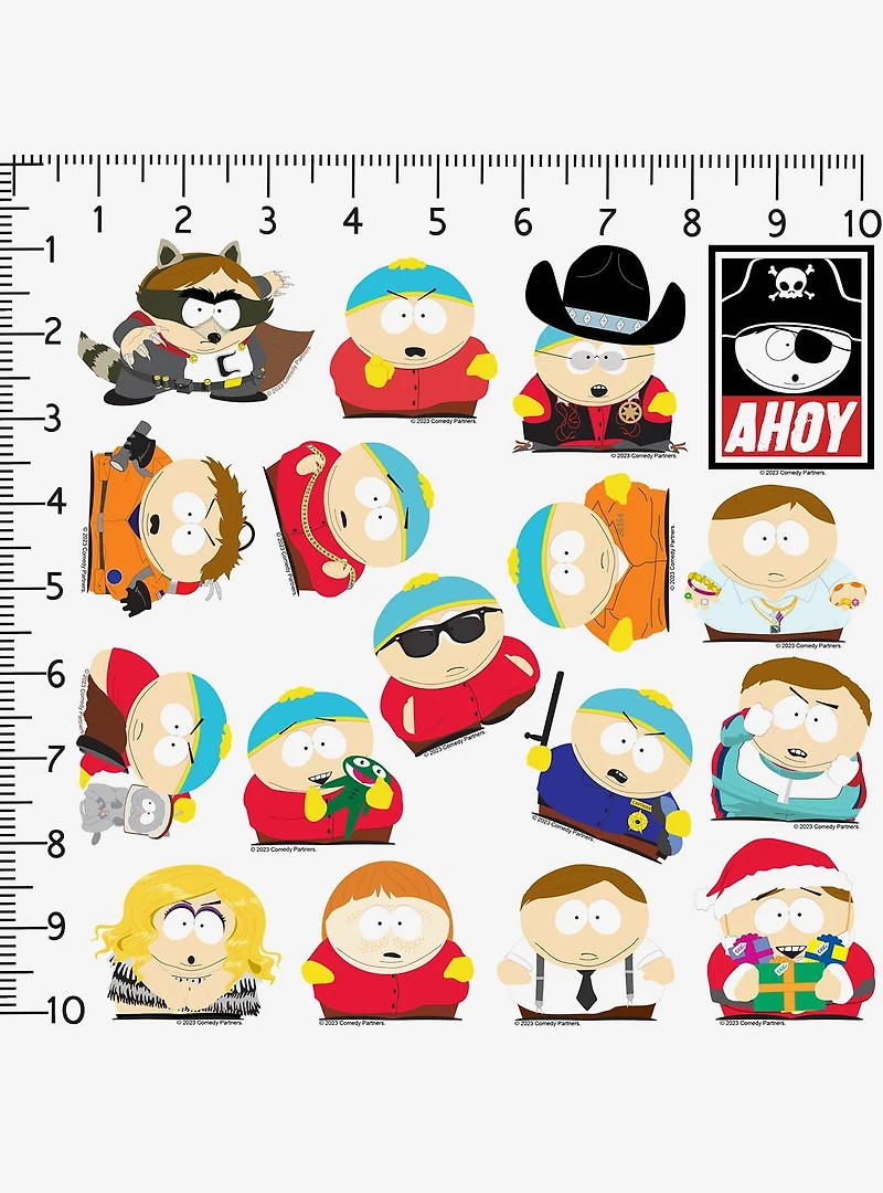 South Park Cartman Miscellaneous 100ct Sticker Pack