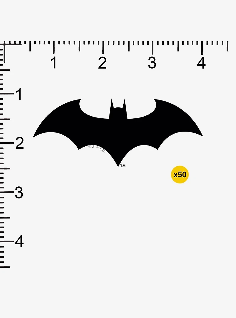 DC Comics Batman Logo 100ct Sticker Pack