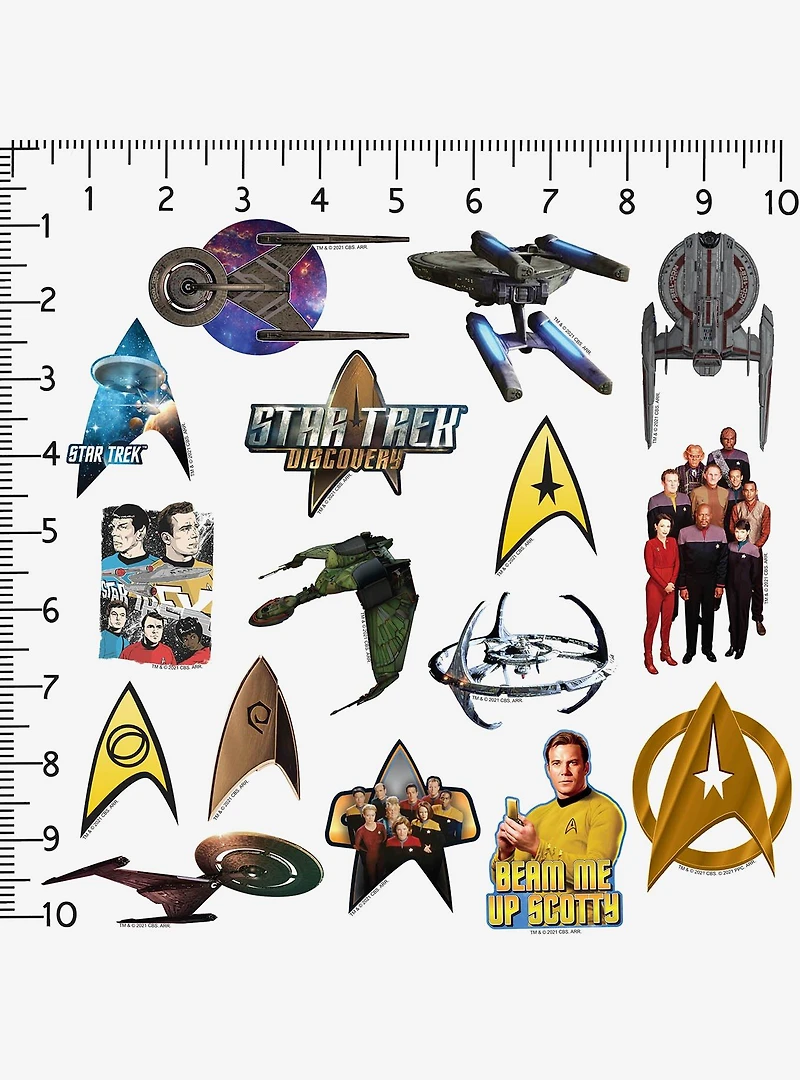 Star Trek Miscellaneous 100ct Sticker Pack