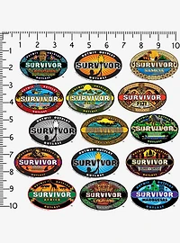 Survivor Miscellaneous 100ct Sticker Pack