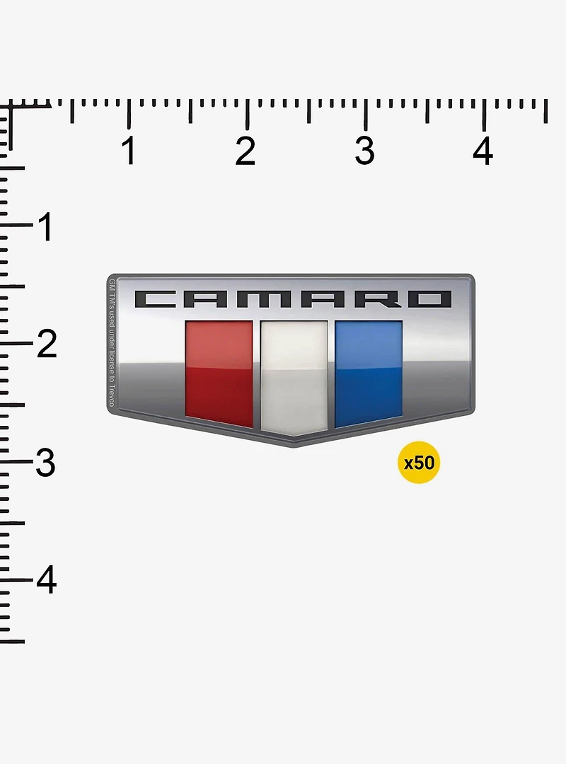 Chevrolet Chevy Camaro 2016 Emblem Miscellaneous 100ct Sticker Pack