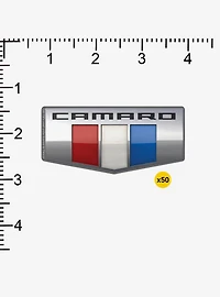 Chevrolet Chevy Camaro 2016 Emblem Miscellaneous 100ct Sticker Pack
