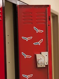 Chevrolet Chevy Corvette Wings Emblem Miscellaneous 100ct Sticker Pack