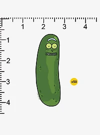 Rick and Morty Pickle Rick Miscellaneous 100ct Sticker Pack