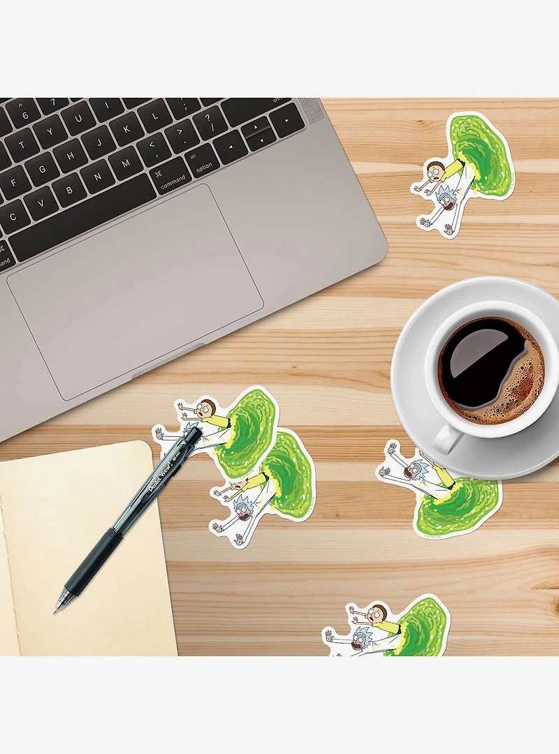 Rick and Morty Worm Hole Miscellaneous 100ct Sticker Pack