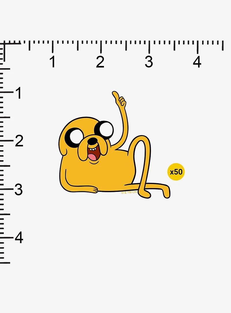 Adventure Time Jake Miscellaneous 100ct Sticker Pack