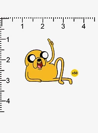 Adventure Time Jake Miscellaneous 100ct Sticker Pack