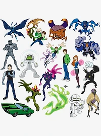 Ben 10 Alien Force Characters Miscellaneous 100ct Sticker Pack
