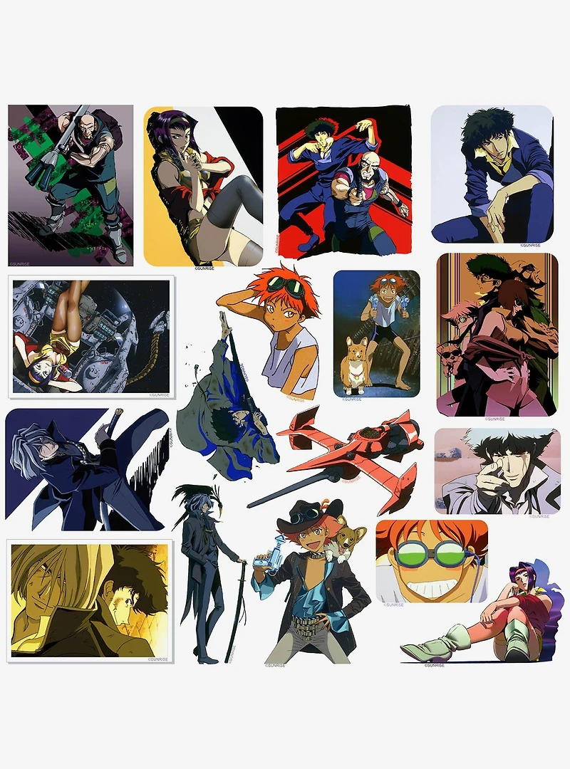 Cowboy Bebop Season 1 Miscellaneous 100ct Sticker Pack