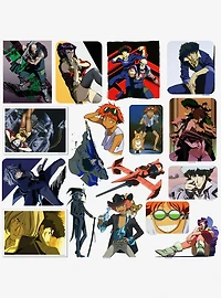 Cowboy Bebop Season 1 Miscellaneous 100ct Sticker Pack