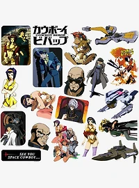 Cowboy Bebop Season 1 Miscellaneous 100ct Sticker Pack