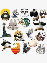 Kung Fu Panda 4 Miscellaneous 100ct Sticker Pack